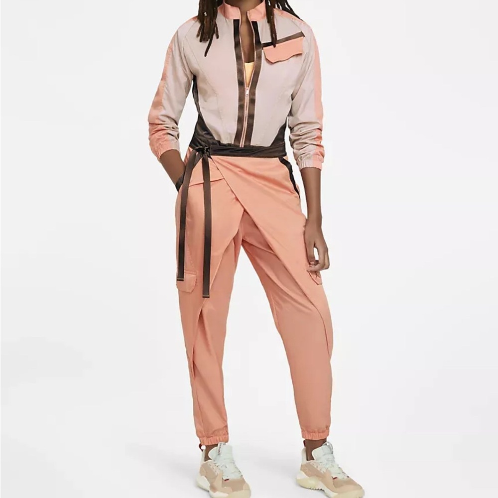 Nike Jordan The Future Primal Flight Suit Stylish Pink and Gray RARE NWT